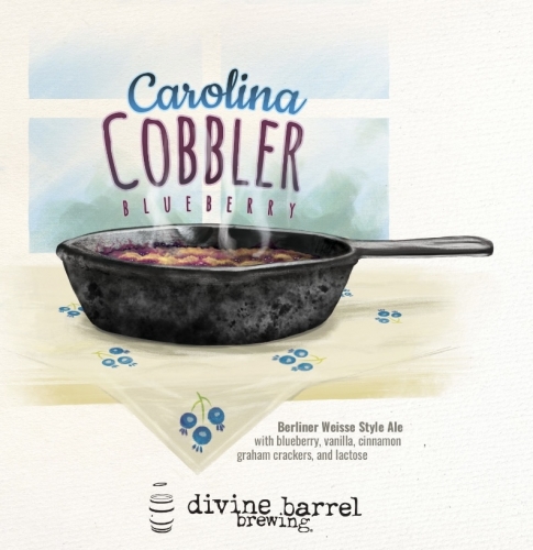 Carolina Cobbler - Blueberry by Divine Barrel Brewing
