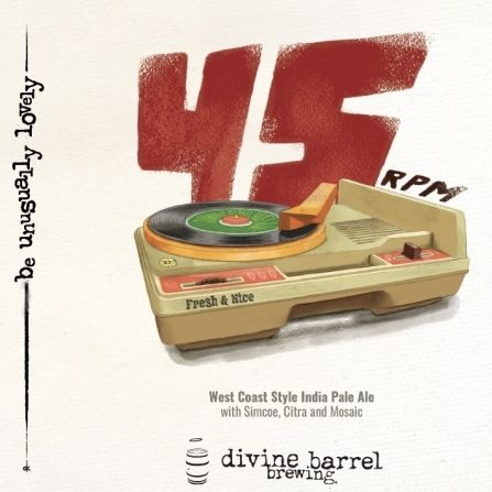 45 RPM by Divine Barrel Brewing
